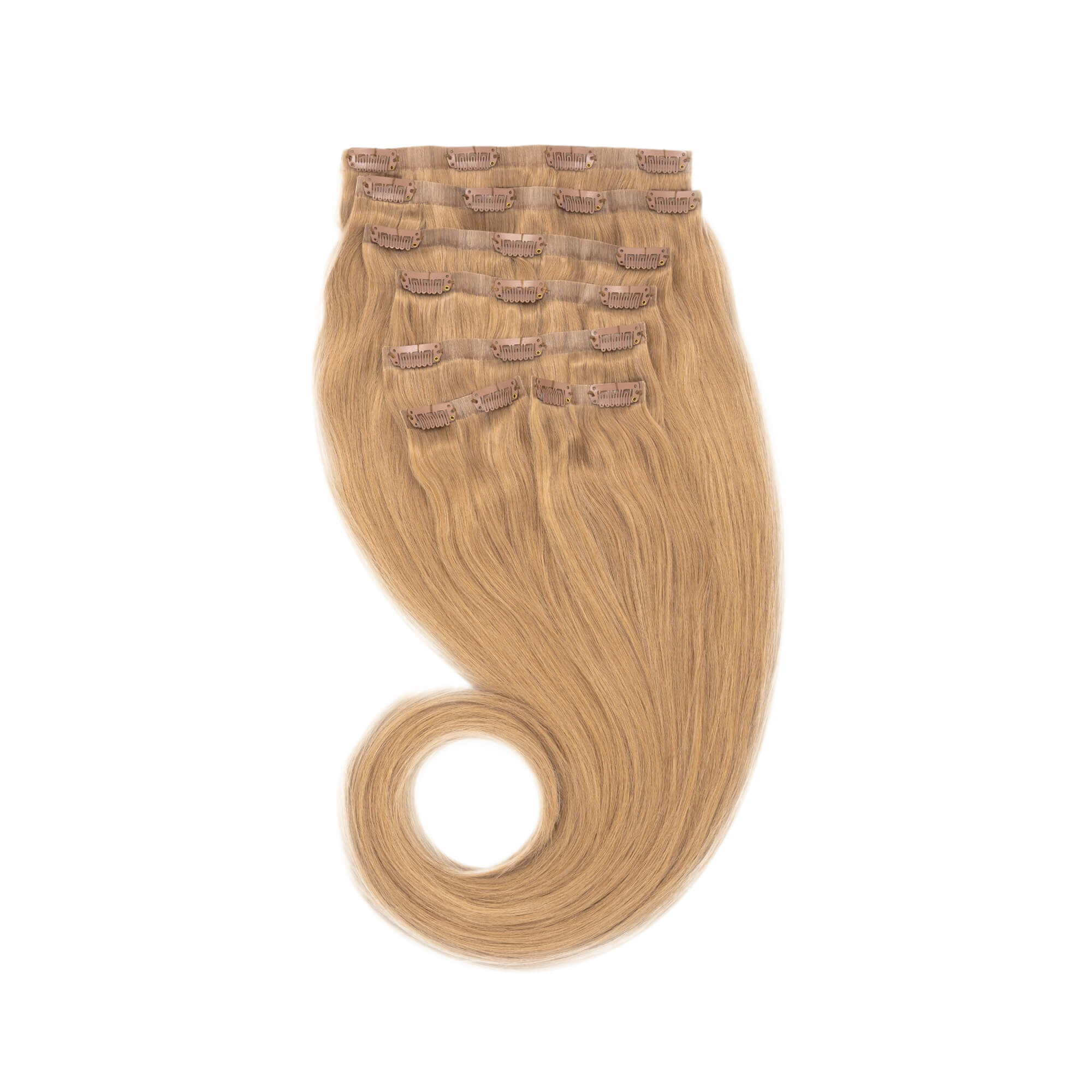 Clip-in-Extensions nahtlos amberbraun #6B