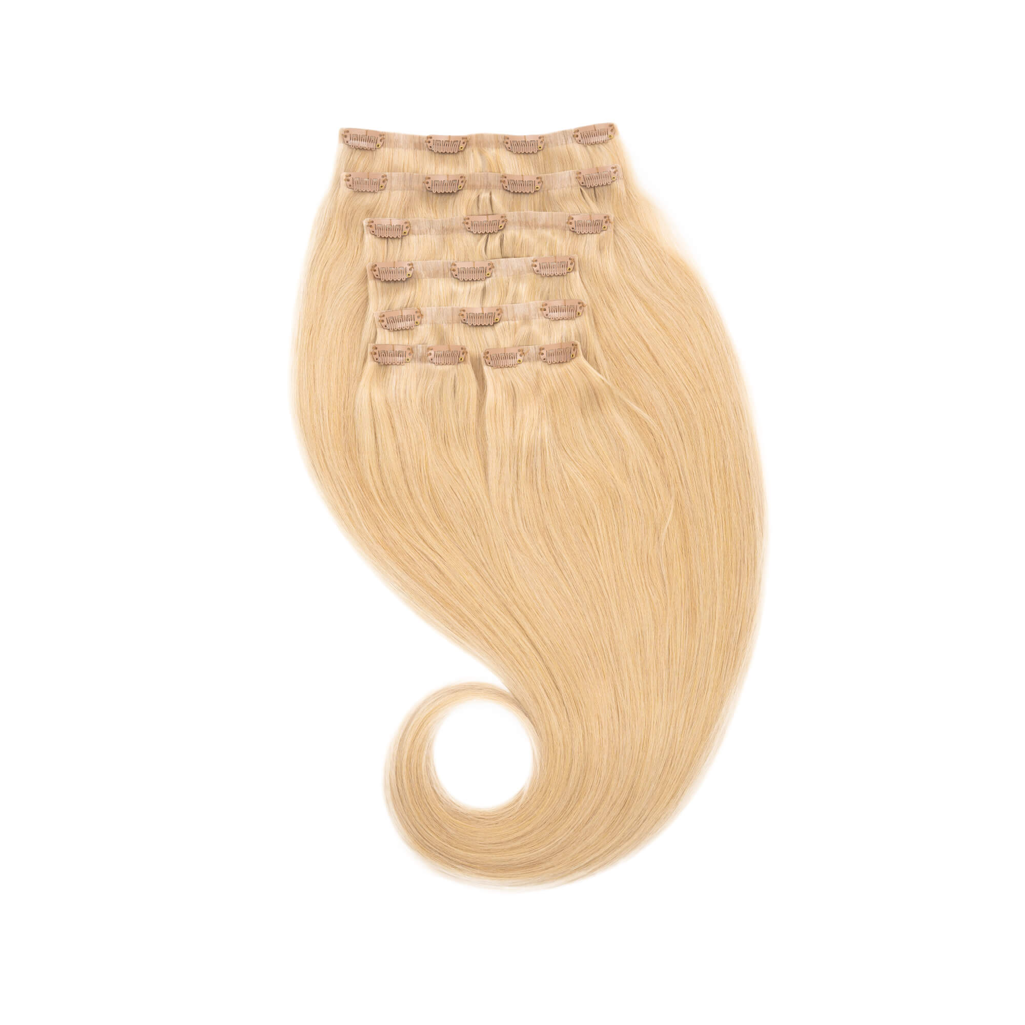 Clip-in-Extensions nahtlos aschblond #18