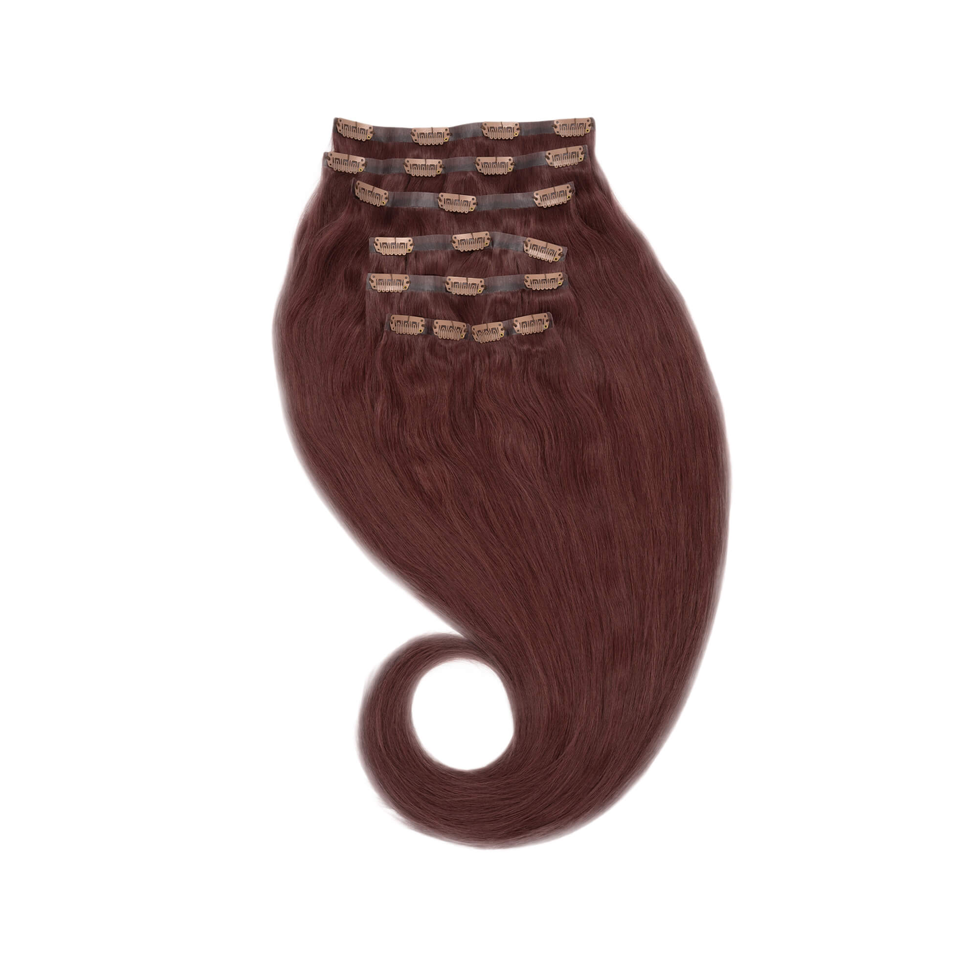 Clip-in-Extensions nahtlos burgund #32