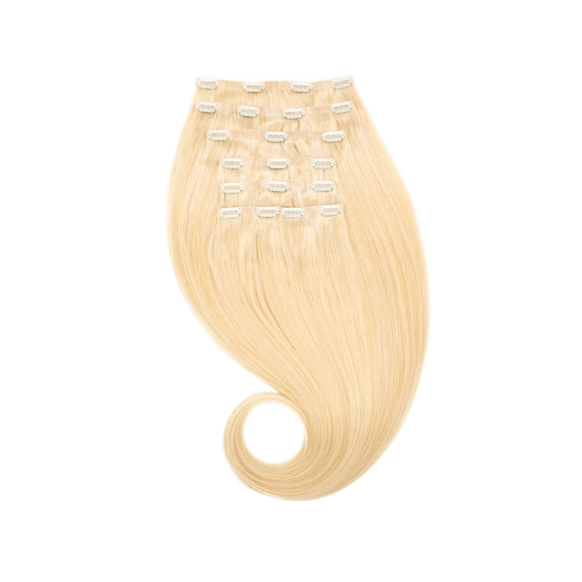 Clip-in-Extensions nahtlos hell-goldblond #24