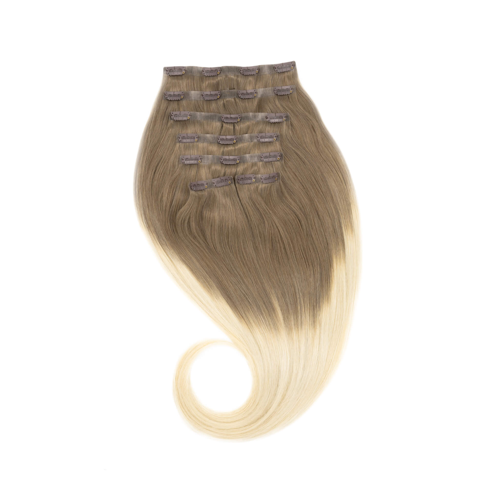 Clip-in-Extensions nahtlos ombré #8B/615