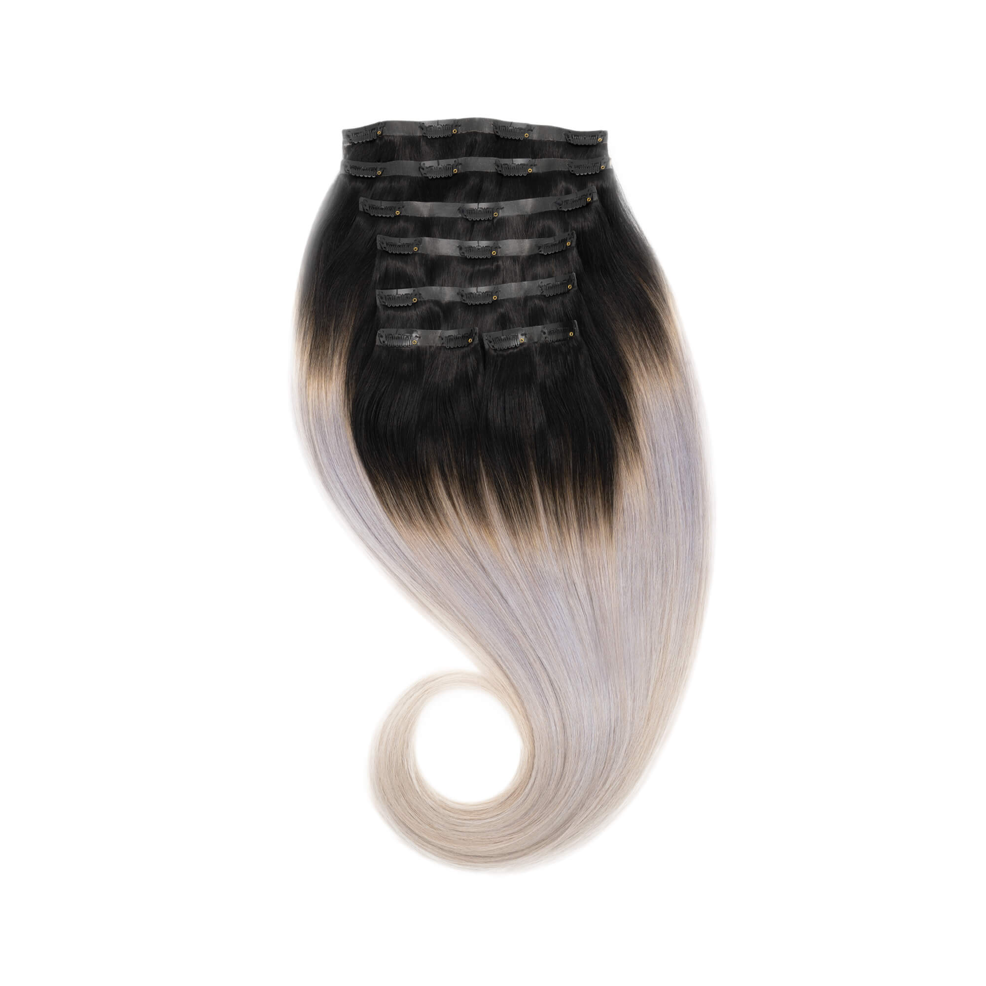 Clip-in-Extensions nahtlos root #01/HG