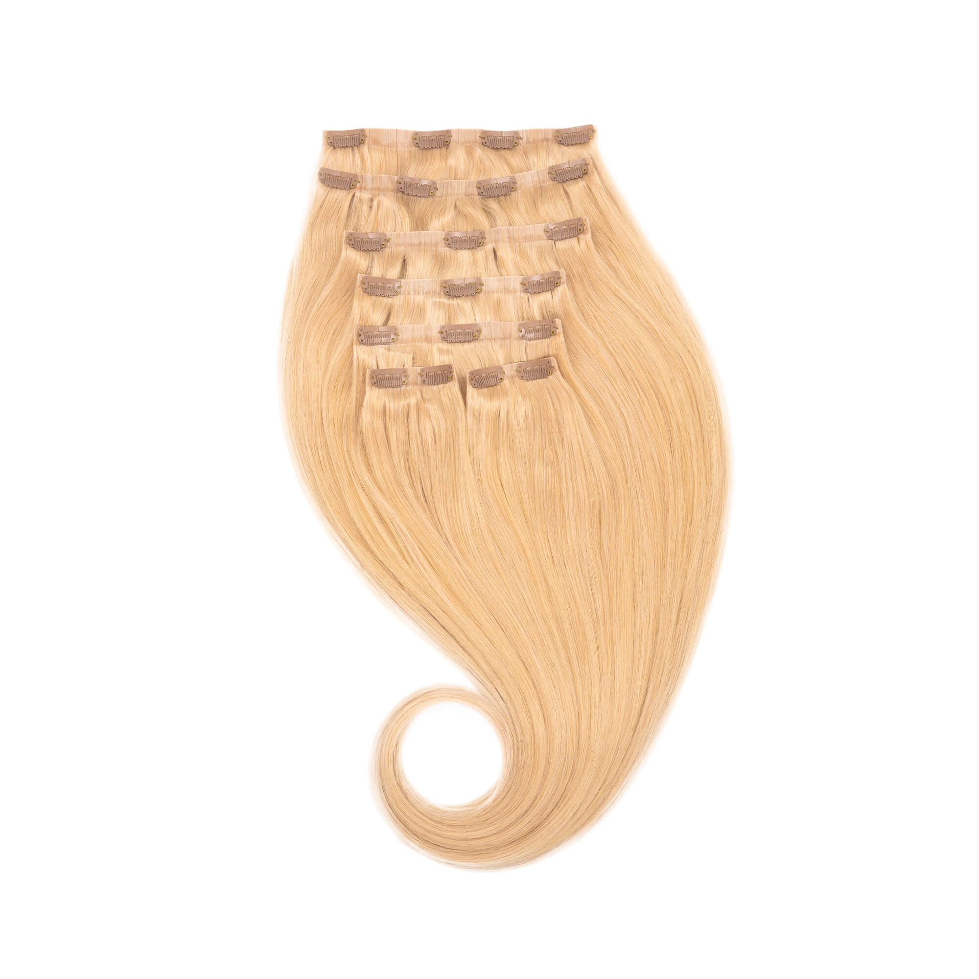 Clip-in-Extensions nahtlos sandblond #17